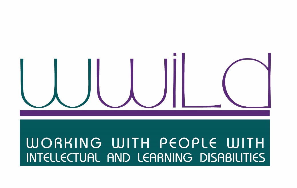 WWILD Organisation Logo with text working with people with intellectual and learning disabilities