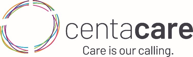 Centacare logo with text care is our calling